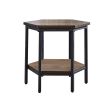 Ultimo - Hexagon End Table - Brown