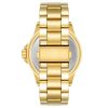 Armitron Men's Dress Watch with Navy Round Dial and Gold Tone Bracelet