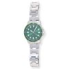 George Adult Male Analog Watch with Green Dial in Silver (42029WMM)