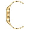 Armitron Men's Dress Watch with Navy Round Dial and Gold Tone Bracelet