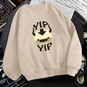 Man New Fleece Sweatshirts Avatar The Last Airbender (Option: Beige-2XL)