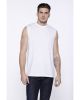 Men's Cotton Muscle T-Shirt - BLACK - XS