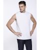 Men's Cotton Muscle T-Shirt - BLACK - XS